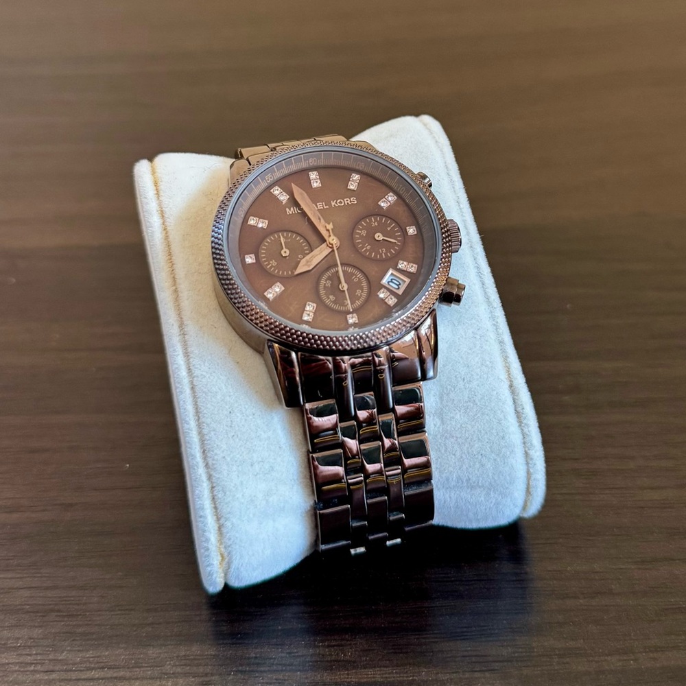 Michael Kors Ritz Brown Watch